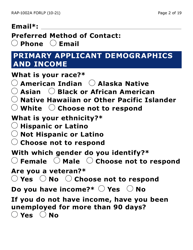 Form RAP-1002A-LP Emergency Rental Assistance Program Manual Application (Large Print) - Arizona, Page 2