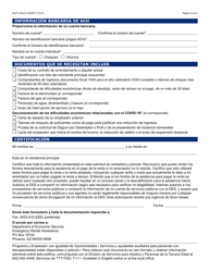 Formulario RAP-1002A-S &quot;Solicitud Manual Para El Programa De Asistencia De Emergencia Para El Alquiler&quot; - Arizona (Spanish), Page 5