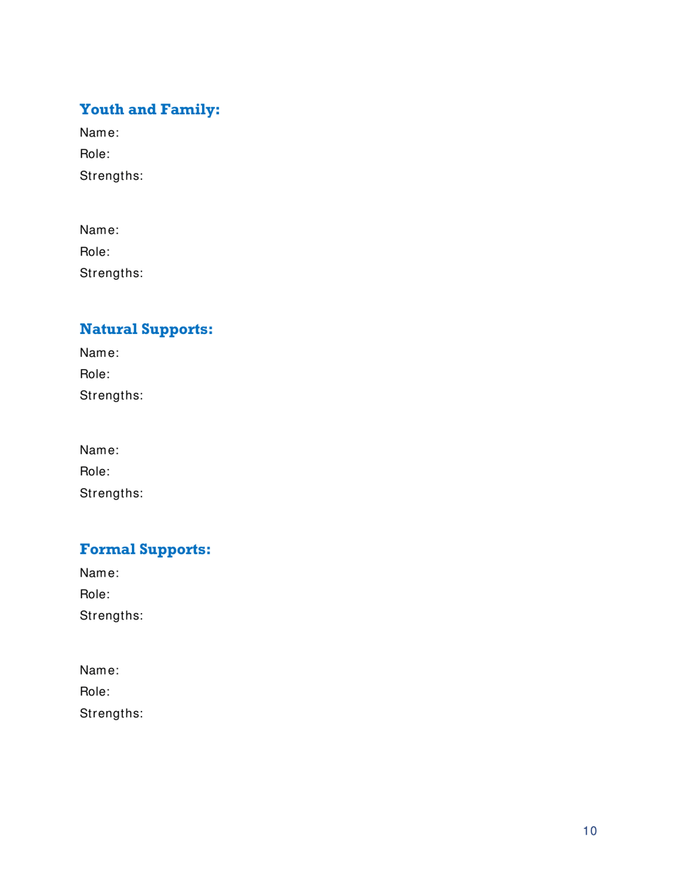 Appendix B Participant Forms - Youth Empowerment Services Waiver Providers - Texas, Page 13