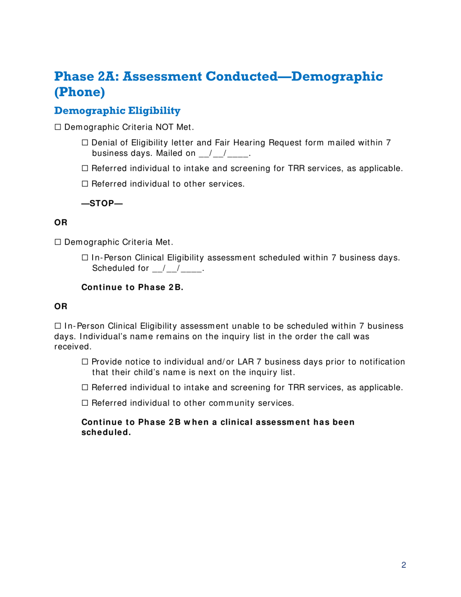 Appendix B Participant Forms - Youth Empowerment Services Waiver Providers - Texas, Page 5
