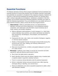 Austin State Hospital Medical Laboratory Science Program Application - Texas, Page 11