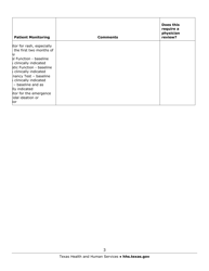 Medication Audit Checklist - Lamotrigine - Texas, Page 3