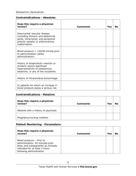 Medication Audit Checklist - Esketamine (Spravato) - Texas, Page 2