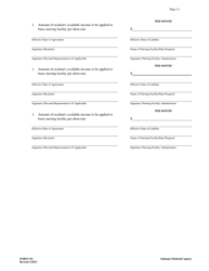 Form 154 Nursing Facility/Resident Agreement - Alabama, Page 11