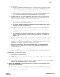 Form 154 Nursing Facility/Resident Agreement - Alabama, Page 7
