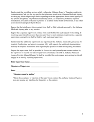 Supervision Contract - Alabama, Page 6