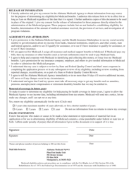 Form 357 Application for the Medicaid Plan First Program - Alabama, Page 4