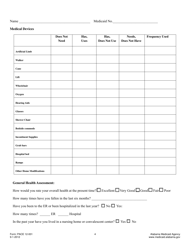 Form PACE12-001 Admission and Evaluation Assessment Tool for Pace - Alabama, Page 4