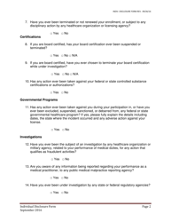 Individual Disclosure Information - Alabama, Page 2