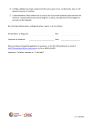 Application to Host Breastfeeding Courses Provided by the Texas Hhs Wic Program - Texas, Page 4