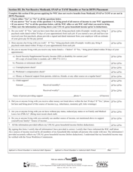 Form WIC-35-3 Wic Income Questionnaire - Texas, Page 2