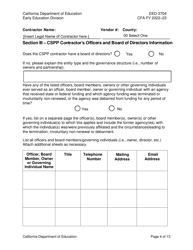 Form EED-3704 Continued Funding Application - California, Page 4
