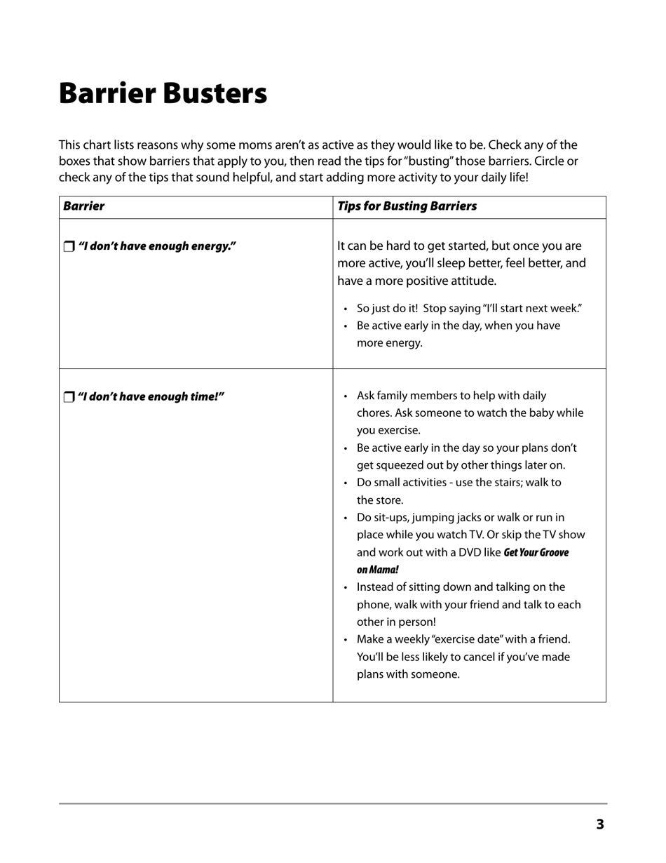 Form SP-000-30 Self-paced Lesson - Get Your Groove on Mama - Texas, Page 3
