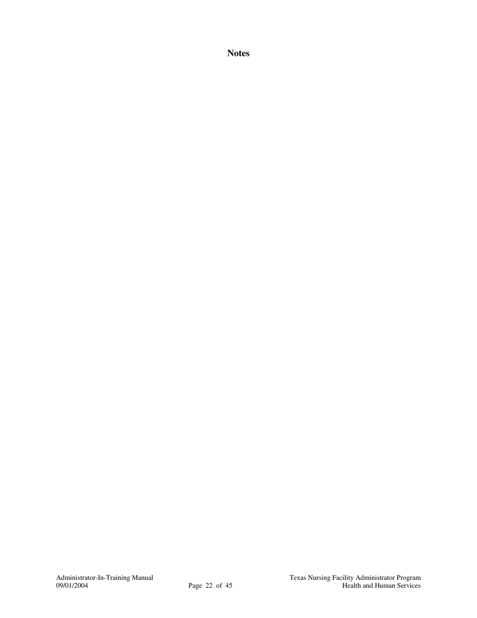 Administrator-In-training Internship Manual - Texas, Page 23