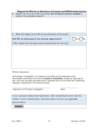 Form IRB2-7 Irb2 Application - Texas, Page 18