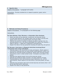 Form IRB2-7 Irb2 Application - Texas, Page 9