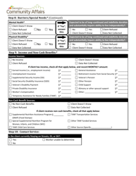 Path - Head of Household - Intake Form - Georgia (United States), Page 4