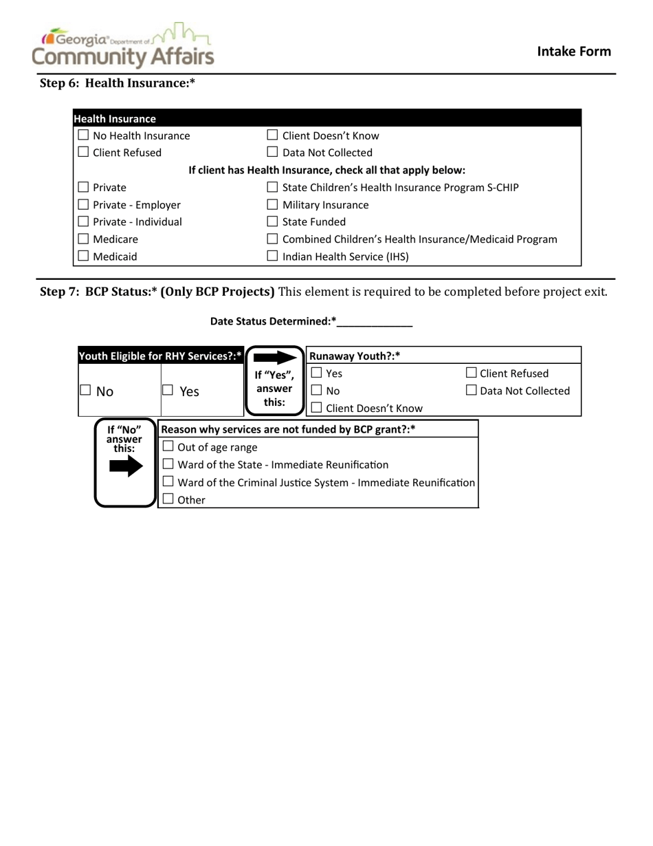 Rhy - Head of Household - Intake Form - Georgia (United States), Page 3