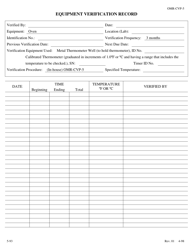 Form OMR-CVP-5 Procedure for the Verification of the Temperatures of Ovens Used for Materials Testing as Specified by Applicable Aashto Test Method - Georgia (United States), Page 2