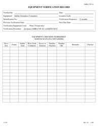 Form OMR-CVP-18 Procedures for the Verification of the Physical Condition of Magnesium Sulfate Containers Aashto T 104 - Georgia (United States), Page 2