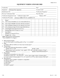 Form OMR-CVP-30 Procedure for Verifying Softening Point Apparatus Aashto T 53 - Georgia (United States), Page 2
