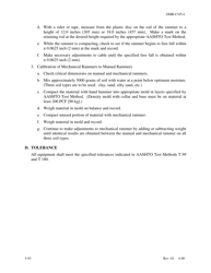 Form OMR-CVP-4 Procedures for the Verification of Critical Dimensions and Calibration of Manual and Mechanical Rammers Aashto T 99 and T 180 - Georgia (United States), Page 2