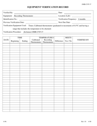 Form OMR-CVP-37 Procedure for the Verification of the Recording Thermometer Astm C 511 - Georgia (United States), Page 2