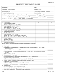 Form OMR-CVP-54 Procedures for Verifying Penetration Test Apparatus (Aashto T 49) - Georgia (United States), Page 2
