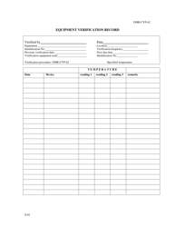 Form OMR-CVP-62 Procedure for the Verification of the Ignition Oven - Georgia (United States), Page 2