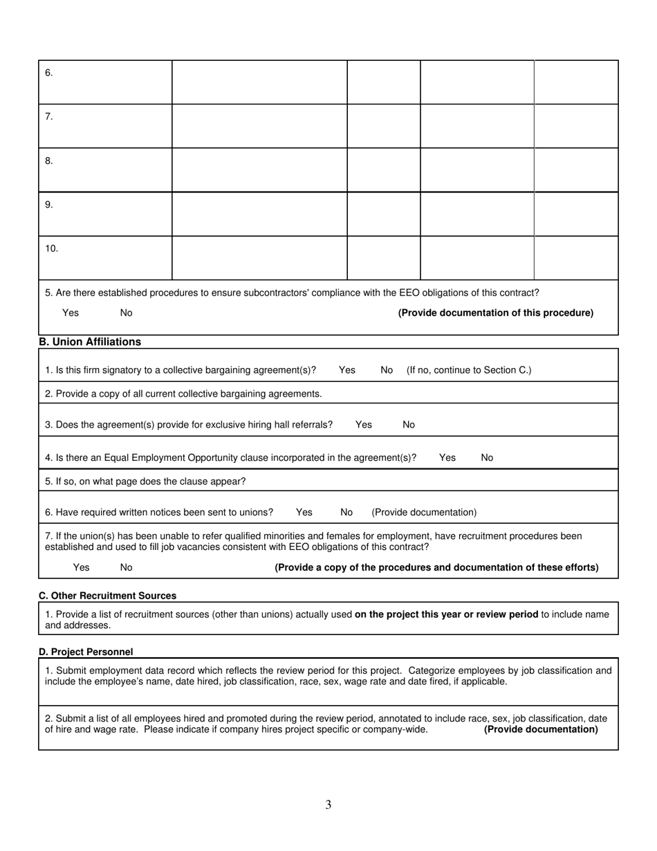 Contract Compliance Review Checklist - Georgia (United States), Page 3