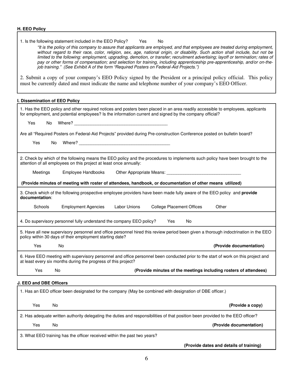 Contract Compliance Review Checklist - Georgia (United States), Page 6