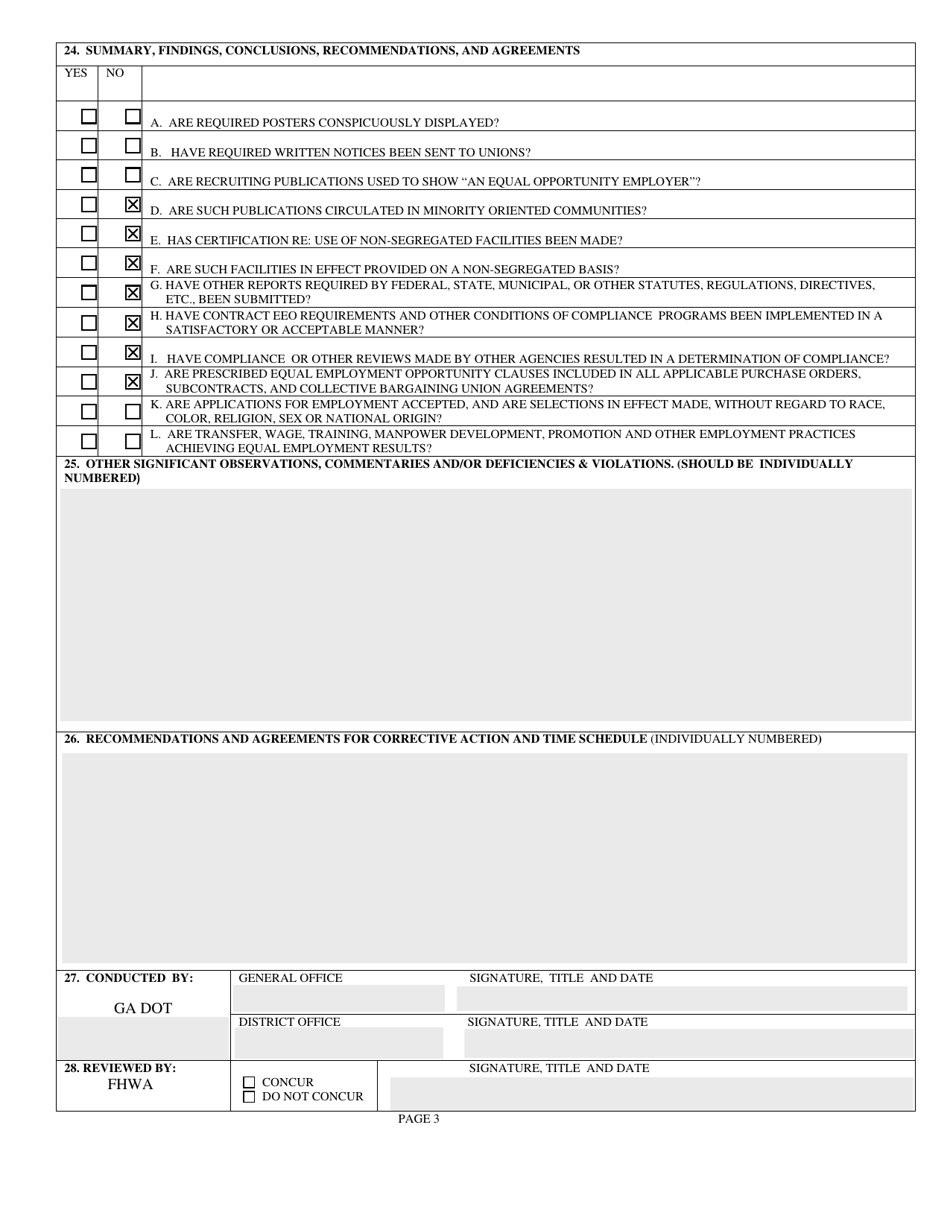 Compliance Data Report - Georgia (United States), Page 3