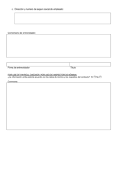 Labor Interview Form - Georgia (United States) (Spanish), Page 2
