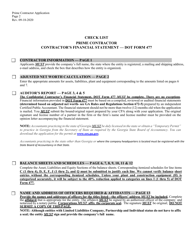 Prime Contractor Application Cover Letter &amp; Checklist - Georgia (United States), Page 2
