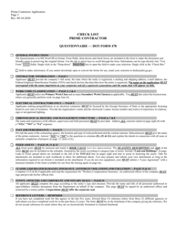 Prime Contractor Application Cover Letter &amp; Checklist - Georgia (United States), Page 3