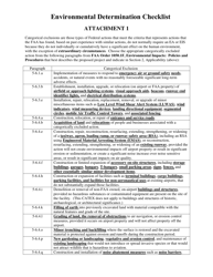 Environmental Determination Checklist - Georgia (United States), Page 4