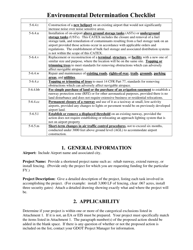 Environmental Determination Checklist - Georgia (United States), Page 5