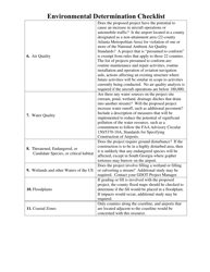Environmental Determination Checklist - Georgia (United States), Page 8