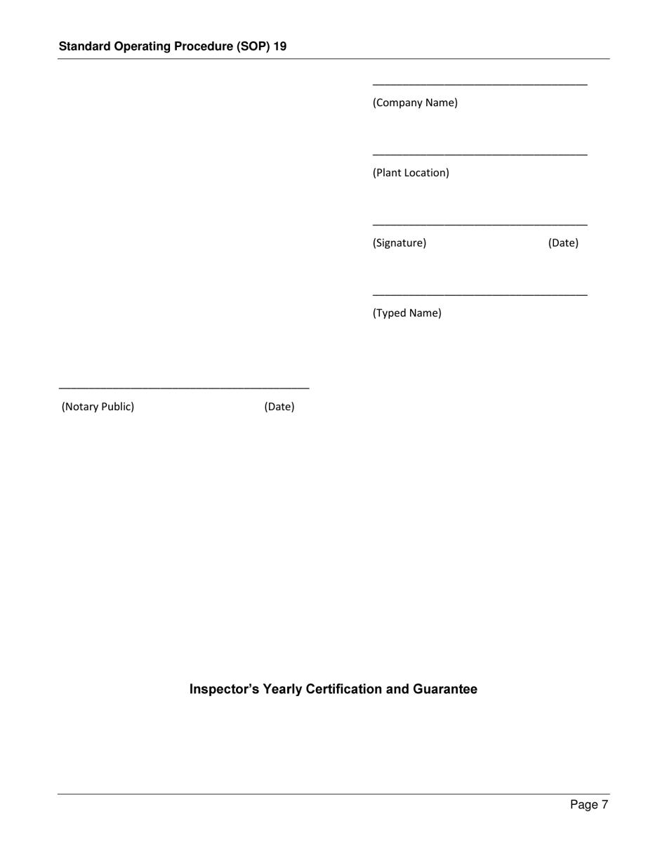 Form SOP19 Inspection of Concrete Pipe, Precast Manhole and Miscellaneous Precast Products - Georgia (United States), Page 7
