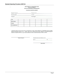 Form SOP38 Inspection of Glass Beads - Georgia (United States), Page 5