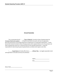 Form SOP37 Inspection of Thermoplastic - Georgia (United States), Page 6
