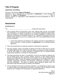 Title VI Non-discrimination Agreement - Georgia (United States), Page 2