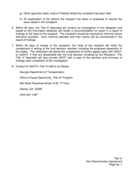 Title VI Non-discrimination Agreement - Georgia (United States), Page 7
