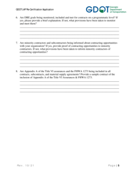 Local Administered Project Re-certification Application - Georgia (United States), Page 12