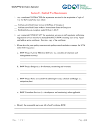 Local Administered Project Re-certification Application - Georgia (United States), Page 15