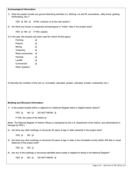 DCA Form 9 EIP Environmental Review Information - Cdbg/Eip Program - Georgia (United States), Page 2