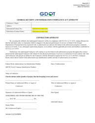 Invitation to Bid (Itb) Bid Form - Bridge Maintenance and Repair - District - Georgia (United States), Page 33