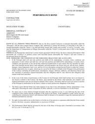 Invitation to Bid (Itb) Bid Form - Bridge Maintenance and Repair - District - Georgia (United States), Page 37