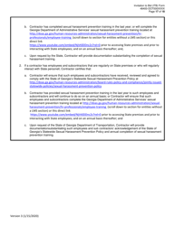 Invitation to Bid (Itb) Bid Form - Drainage Rehabilitation, Repair, Replacement, &amp; Miscellaneous Maintenance Services - District - Georgia (United States), Page 17