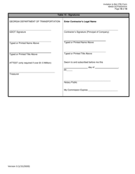 Invitation to Bid (Itb) Bid Form - Drainage Rehabilitation, Repair, Replacement, &amp; Miscellaneous Maintenance Services - District - Georgia (United States), Page 18